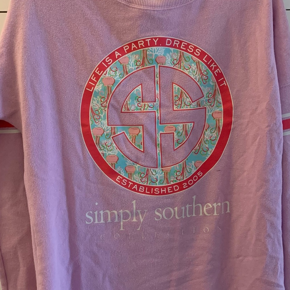 simply southern purple long sleeve!